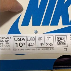 jordan 1 fragment high deadstock never worn